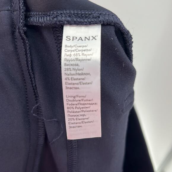 Spanx The Perfect Ankle Pant - True Navy - Large - Picture 5 of 8